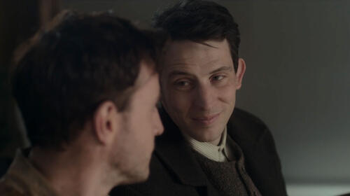 Josh O'Connor in The History of Sound, scena da trailer